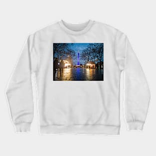 Monument by night - Paris capital of France - Europe Crewneck Sweatshirt